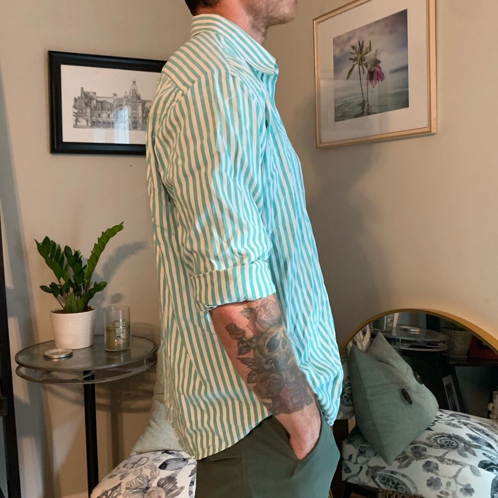 Striped button down - Picture 2 of 4